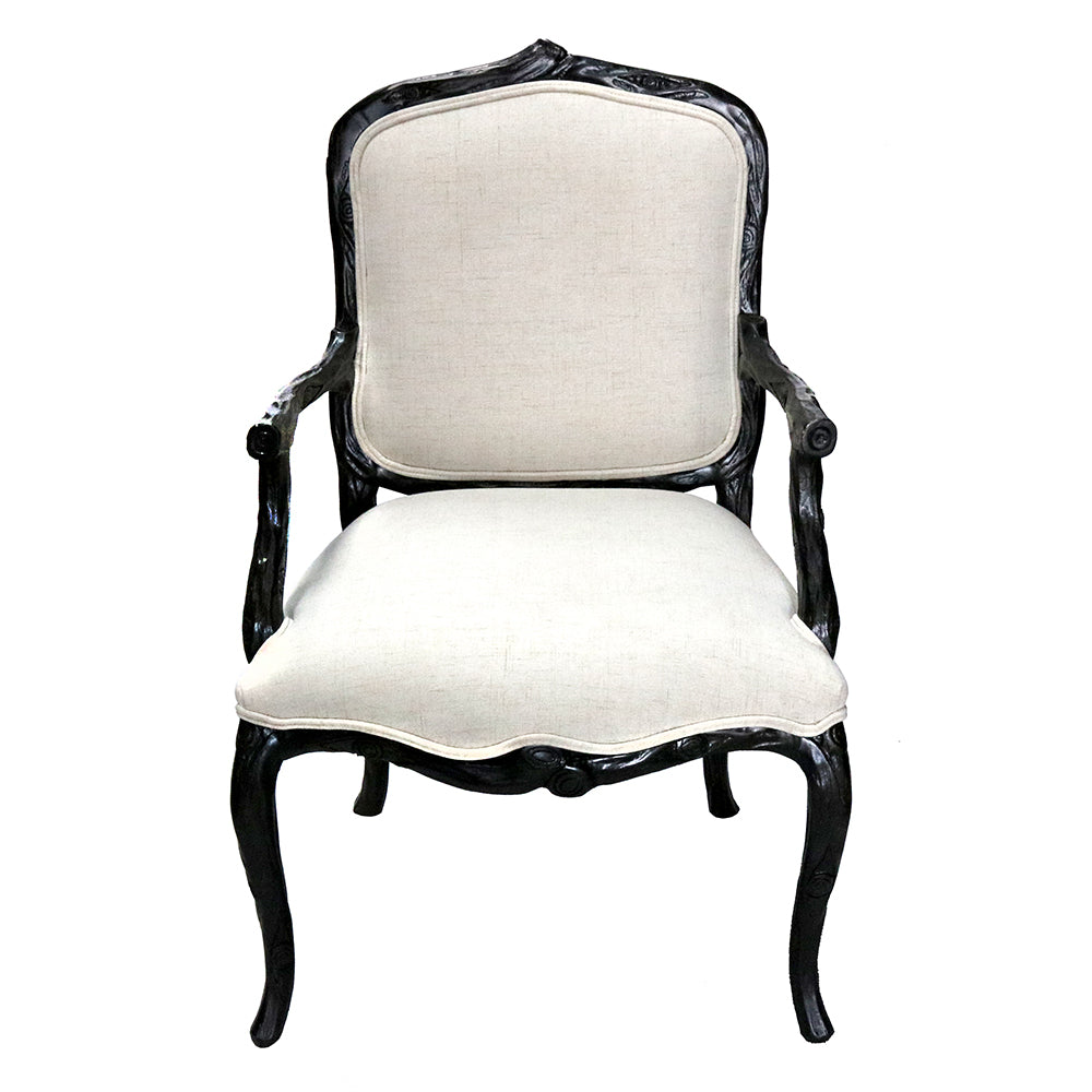 Chiseled Louis XII Arm Chair