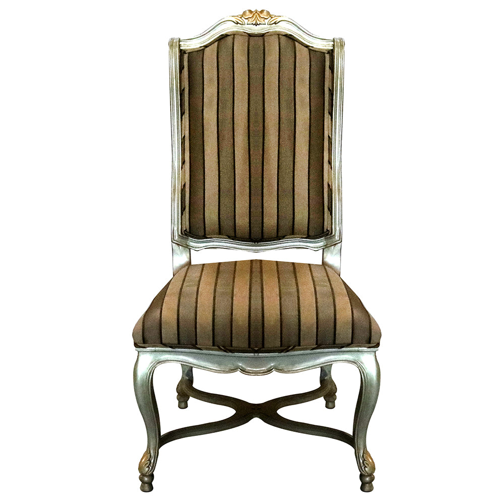 Italian Traditional Wing Back Side Chair