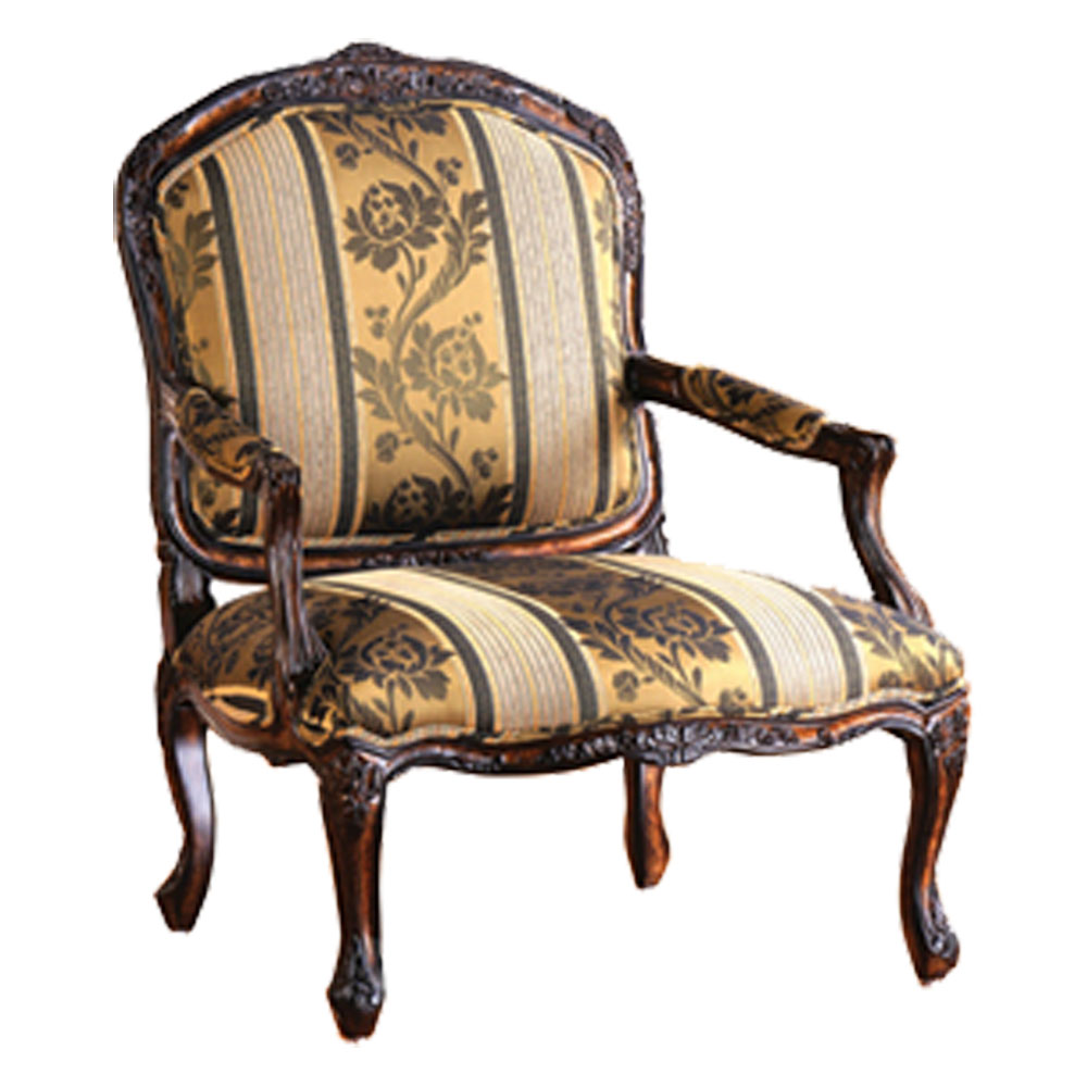 Louis XV Italian Traditional Italian Lounge Chair