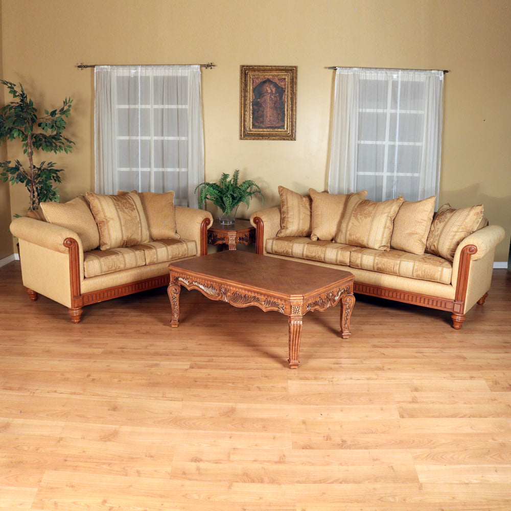 London 4 Piece Sofa Loveseat Set