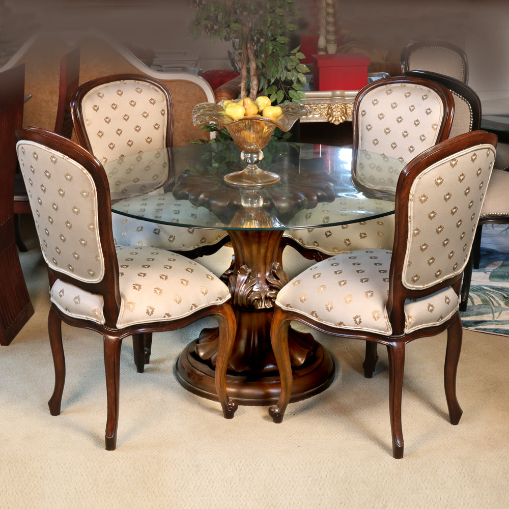 Louis XV 5 Piece Dining Set