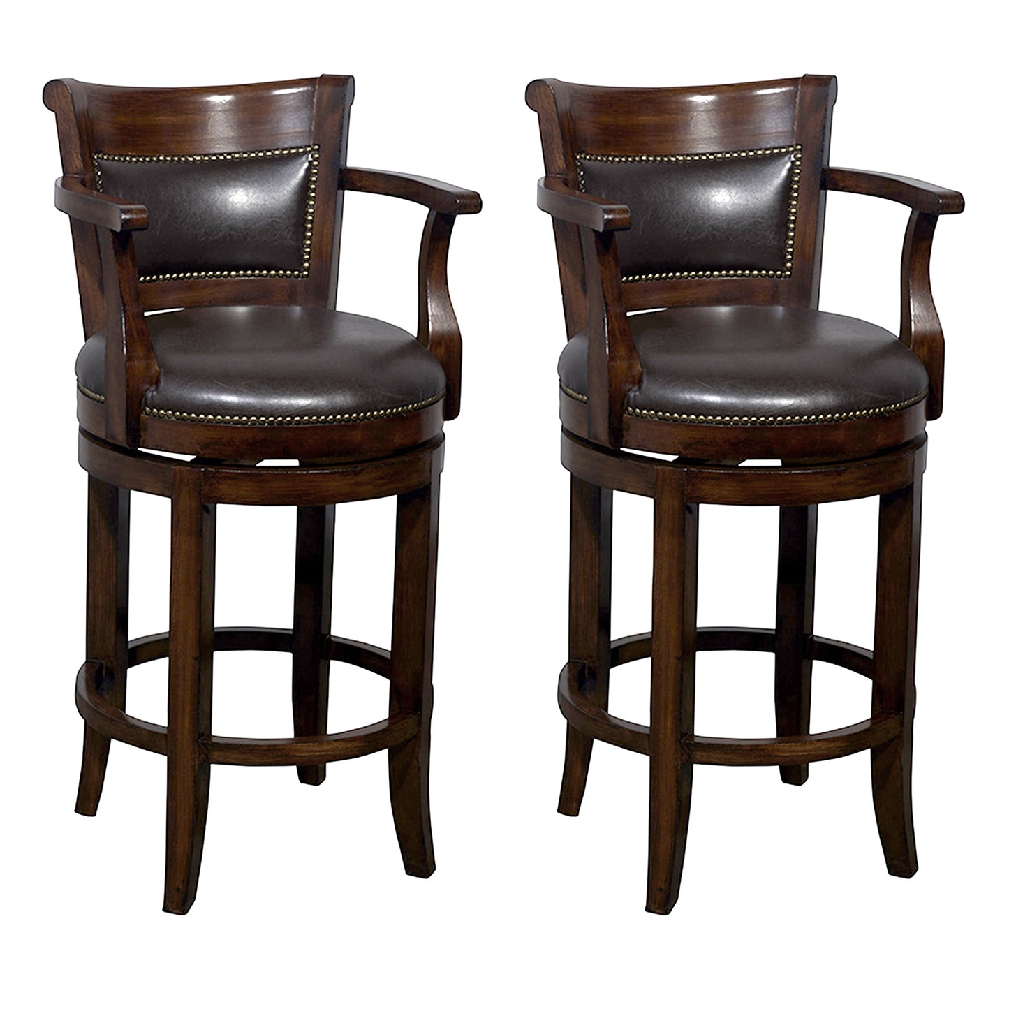 Marshall Swivel Arm Barstool Traditional Furniture