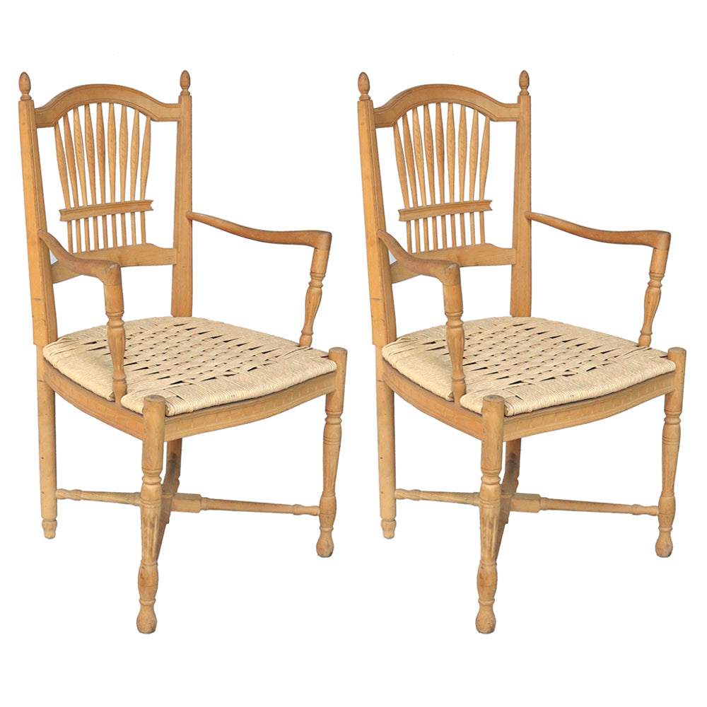 Mimi Country French Wheat Back Chair Double