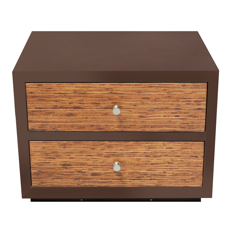 Moderno Two-Drawer Nightstand