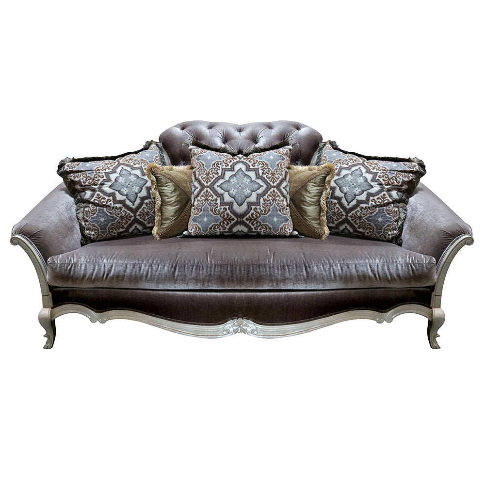 Mona Tufted Back Traditional Sofa