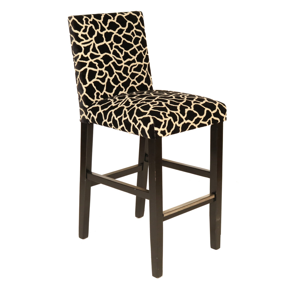 Nazila Custom Upholstered Transitional Barstool
