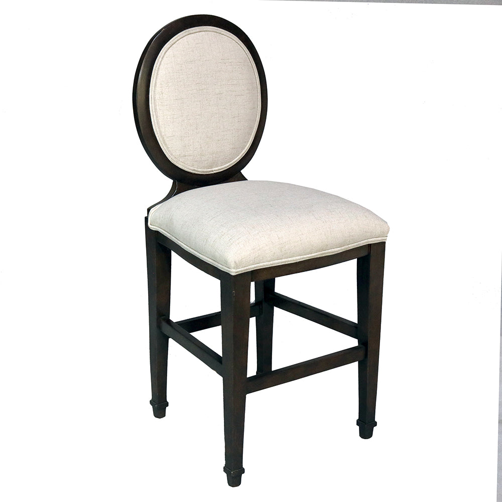 Shima Oval Back Barstool Modern Furniture