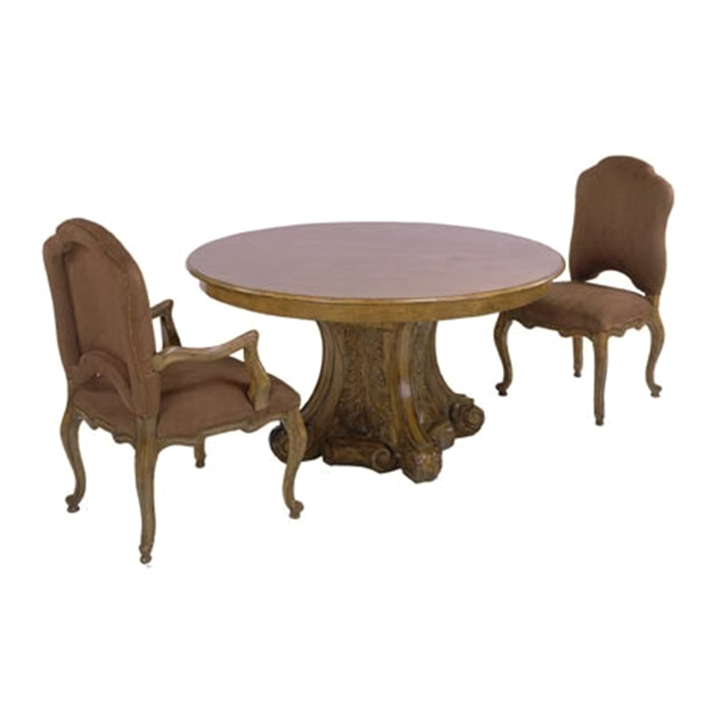 Soraya Tuscany Furniture Wood Top Table