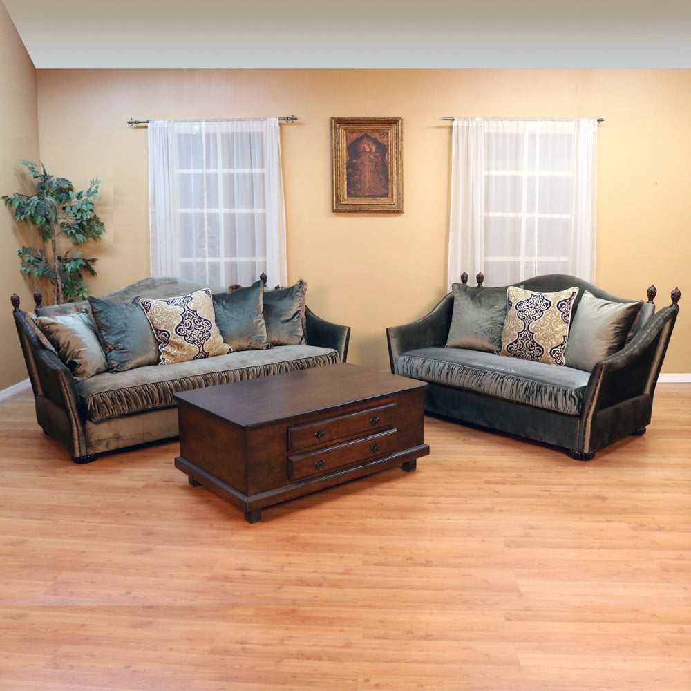 Taylor Transitional Sofa and Love Seat Set