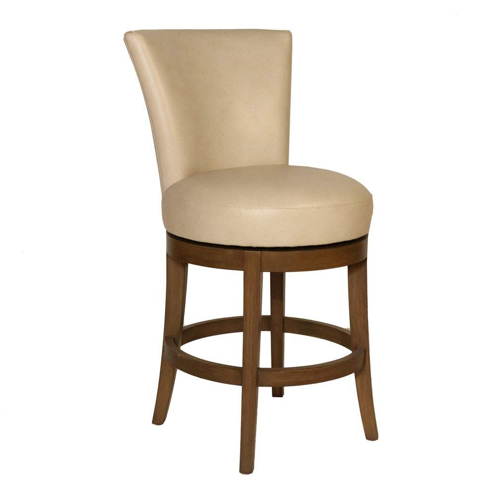 Valerie Custom Upholstered Swivel Barstool