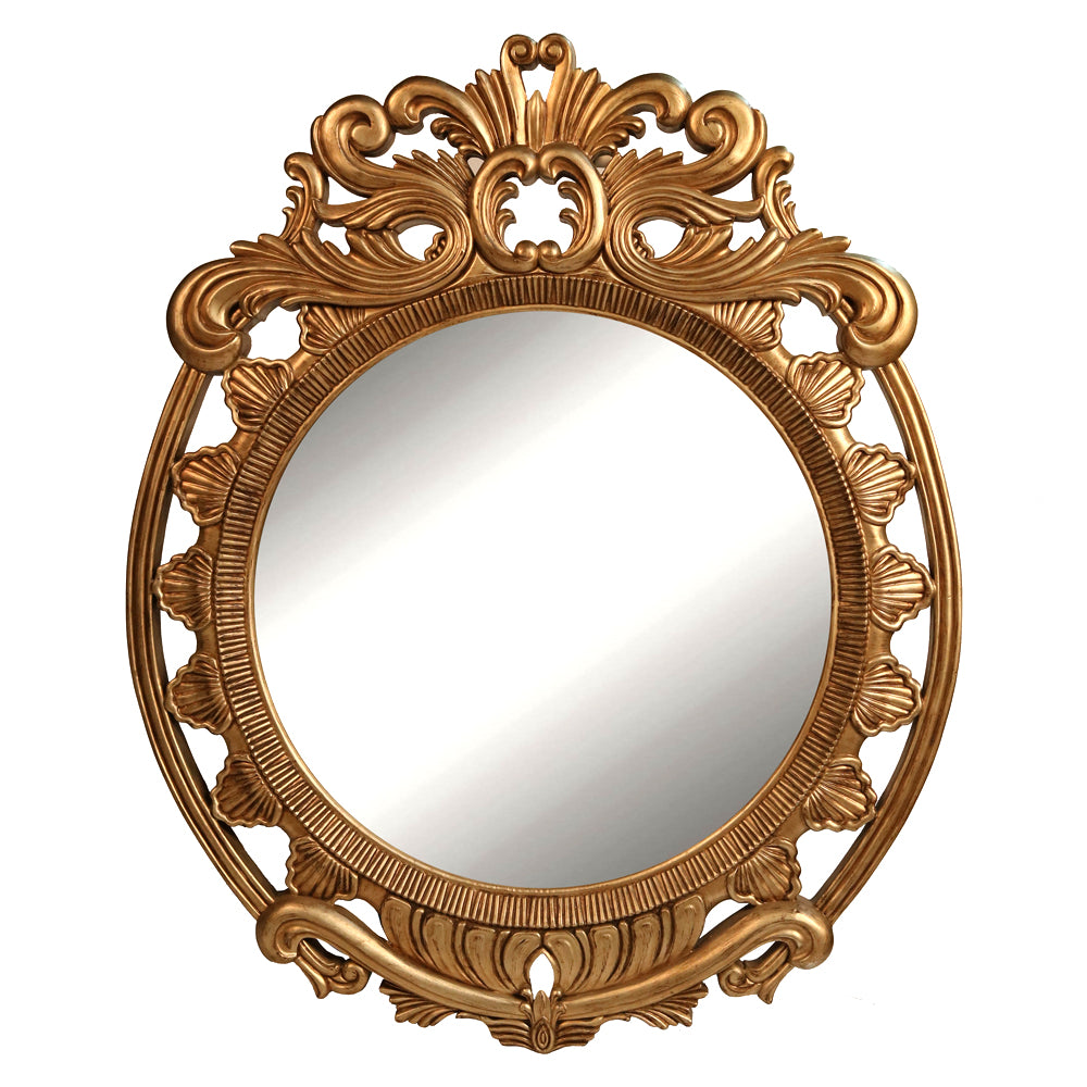 ZZ Transitional Round Mirror Furniture