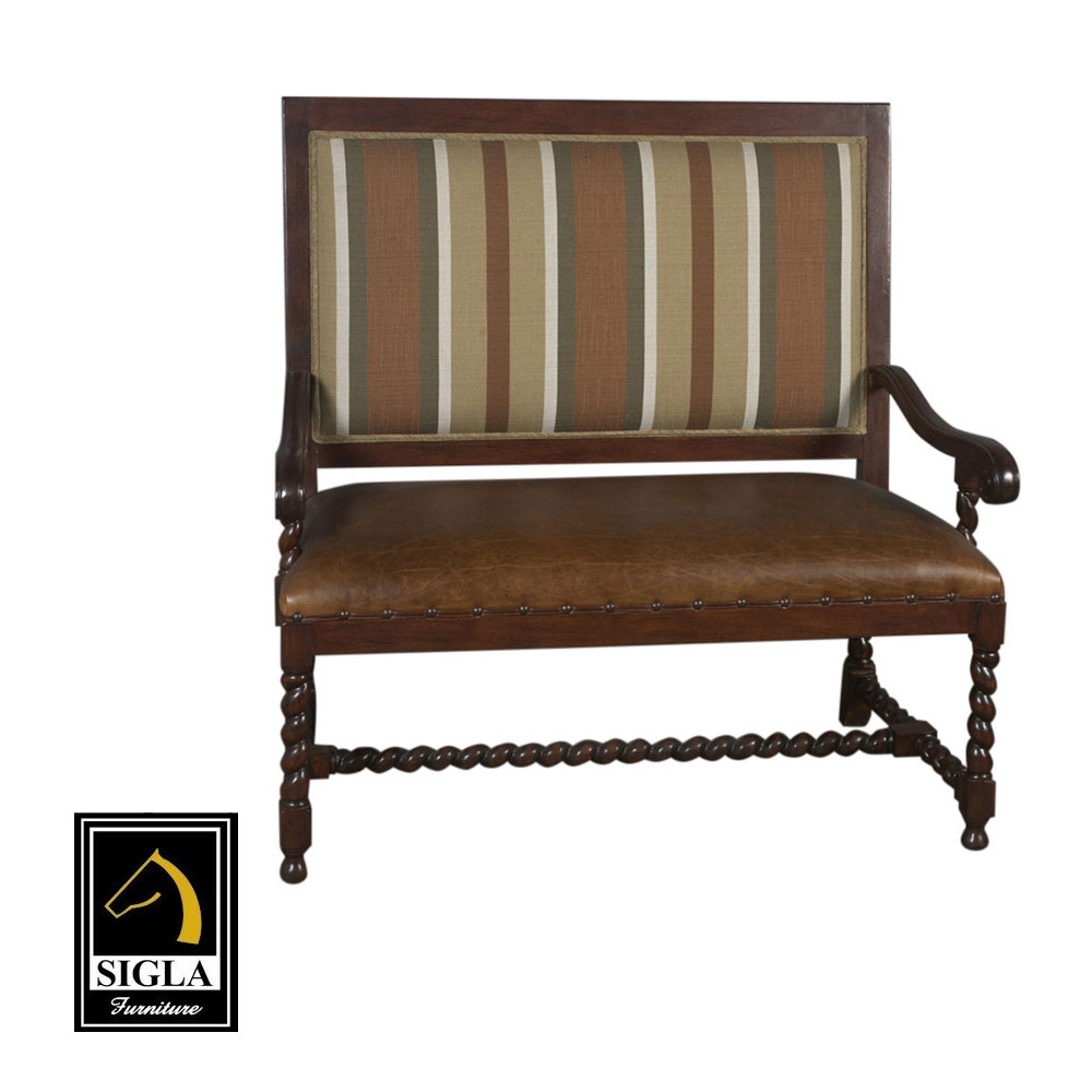 Barley Twister Loveseat Settee Furniture