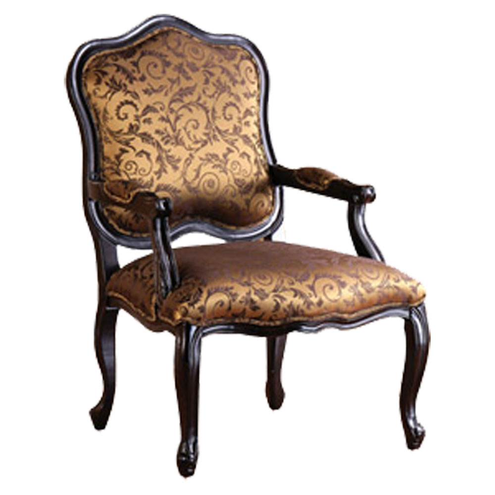 Louis XVI Transitional Lounge Chair