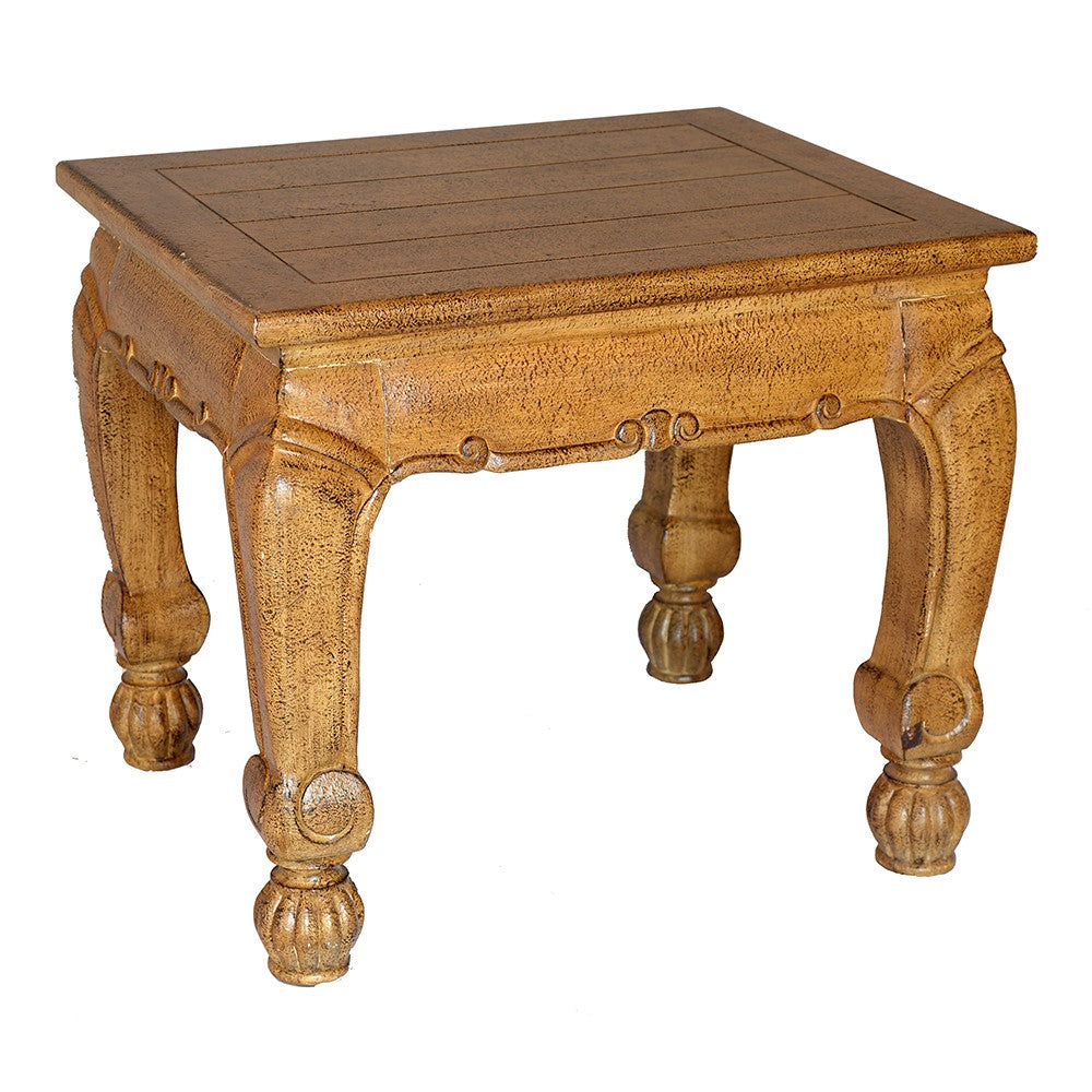 Louis XII Wood Top End Table S255ET-1