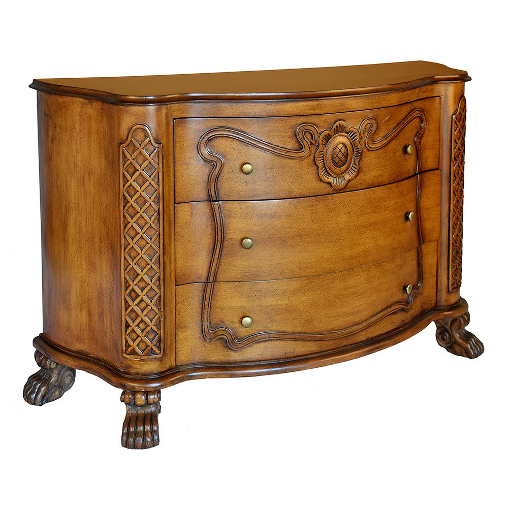 Louis XVII Traditional Bombay with Drawers