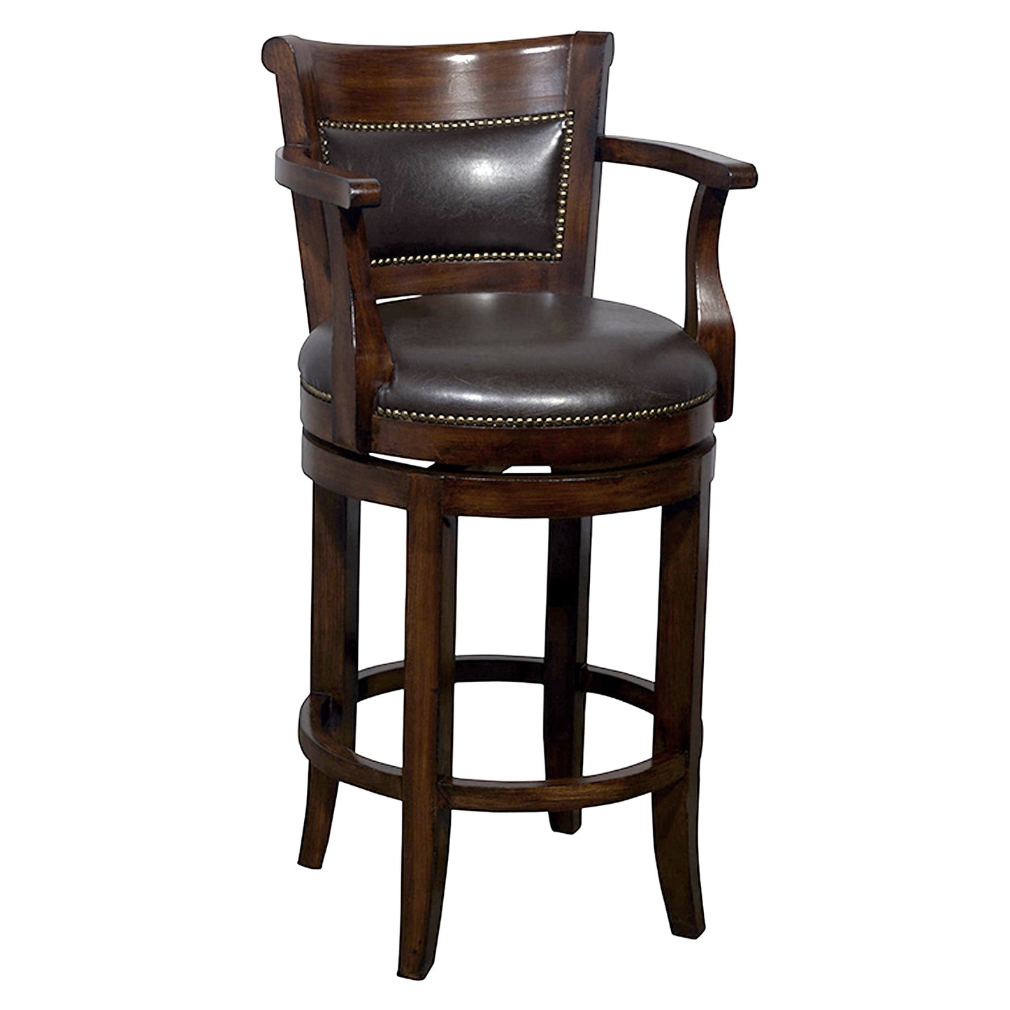 Marshall Swivel Arm Barstool Traditional Furniture