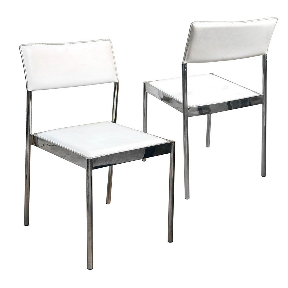 Zeus Modern Metal Base Side Chair T120S-1