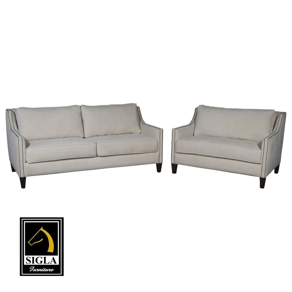 Transitional Look Sofa Set Furniture