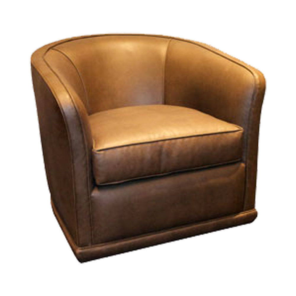 Zahra Swivel Fully Upholstered Lounge Chair T40LC