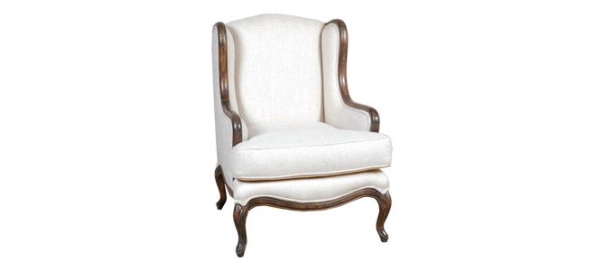 Miranda Library Wing Back Lounge Chair