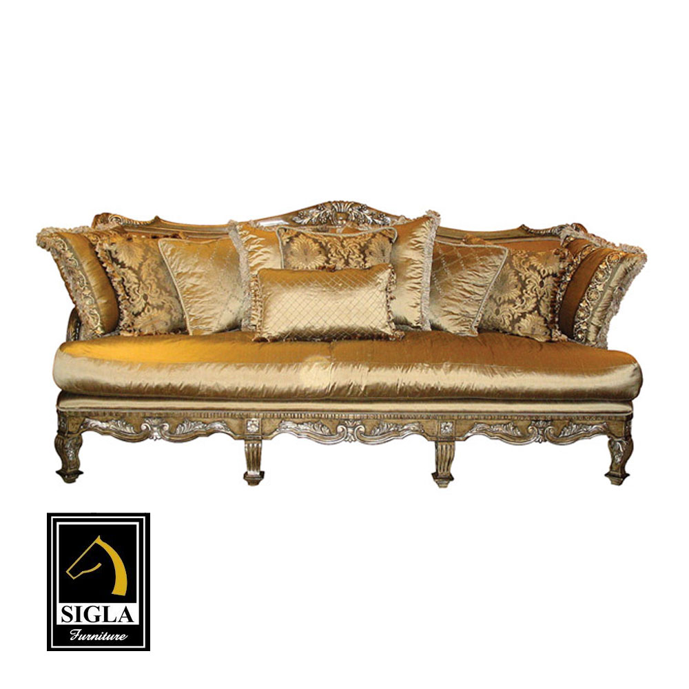 Classic Anna Sofa with Carving