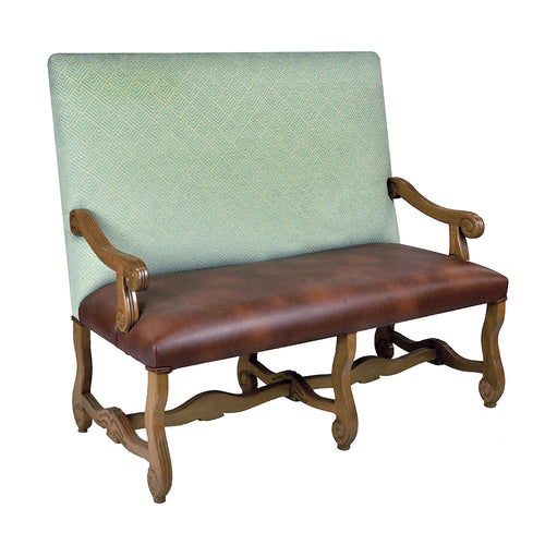17th Century Loveseat Settee Furniture