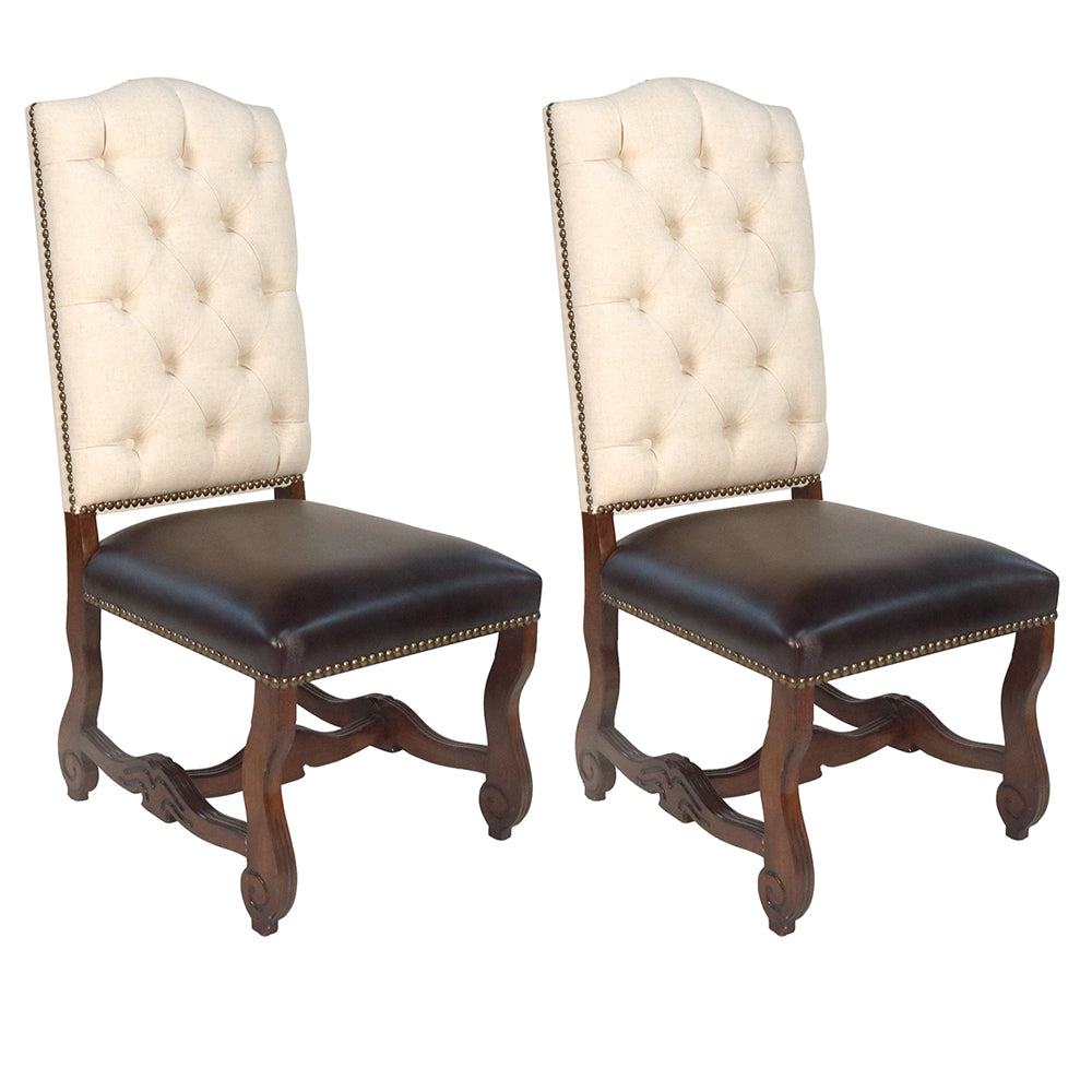 17th-Century Ana Tuscan Hill Side Chair