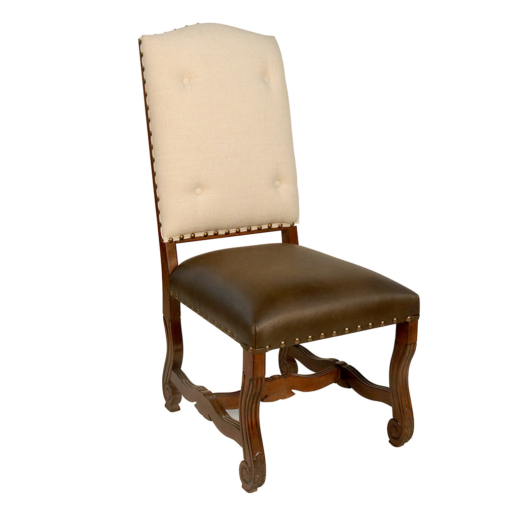 17th-Century Ana Tuscan Hill Side Chair