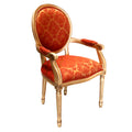 Louis XVI Accent Arm Dining Chair