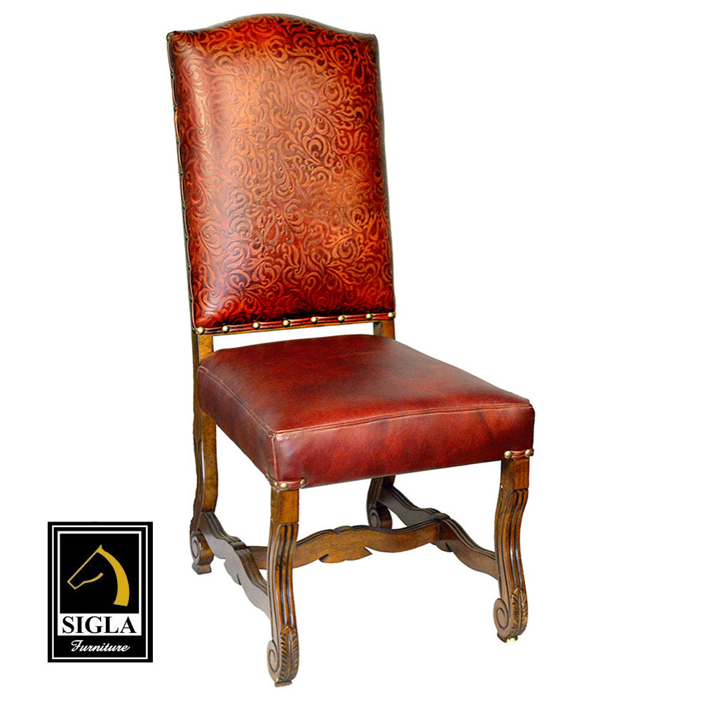 17th-Century Ana Tuscan Hill Side Chair