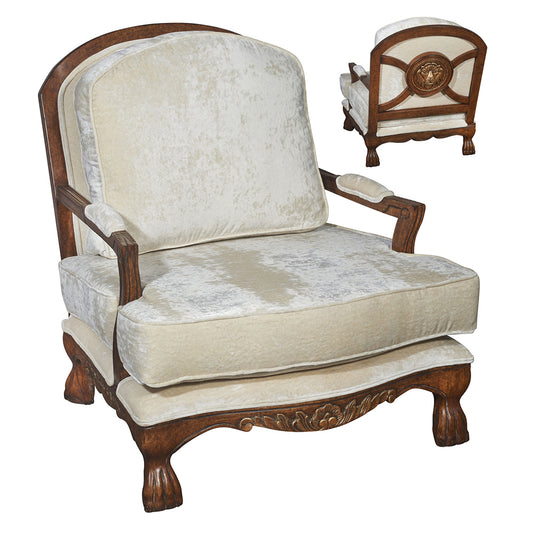 King Lion Back Lounge Chair Tuscany Furniture S221LC-1
