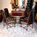 Benton Louis XV Carved Dining Set