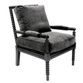 Bobbin Twister Transitional Lounge Chair Furniture