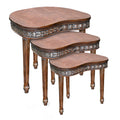Caspian Kidney Italian Nesting Tables S323ET-1