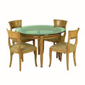 Italian Biedermeier 5 Piece Dining Set