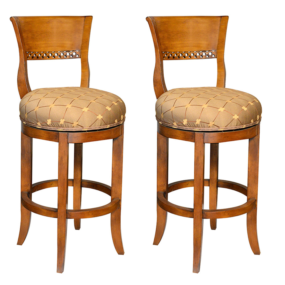 Italian Swivel Biedermeier Barstool Furniture