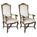Italian Traditional Wing Back Arm Chair