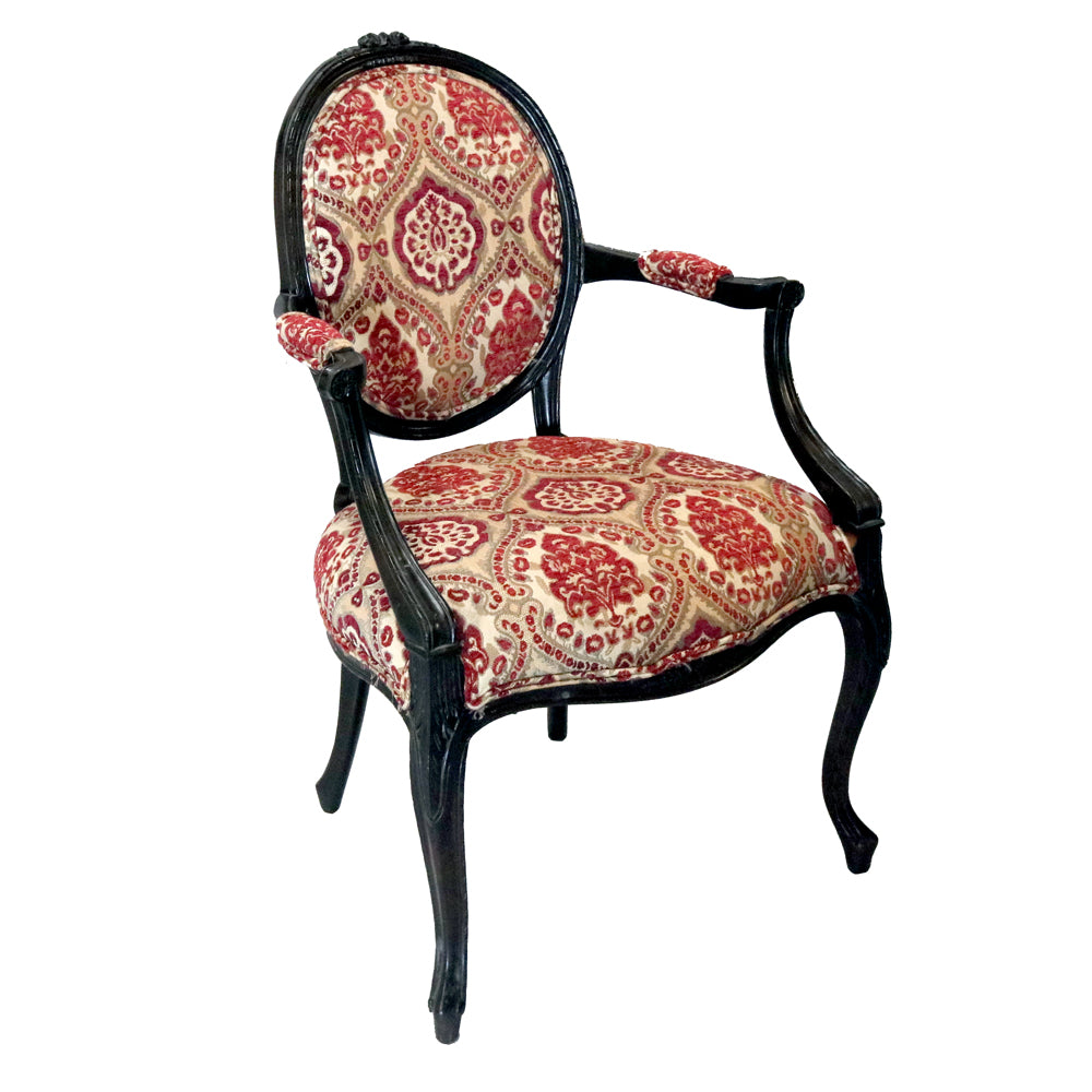 Louis XV Simple Accent Arm Chair