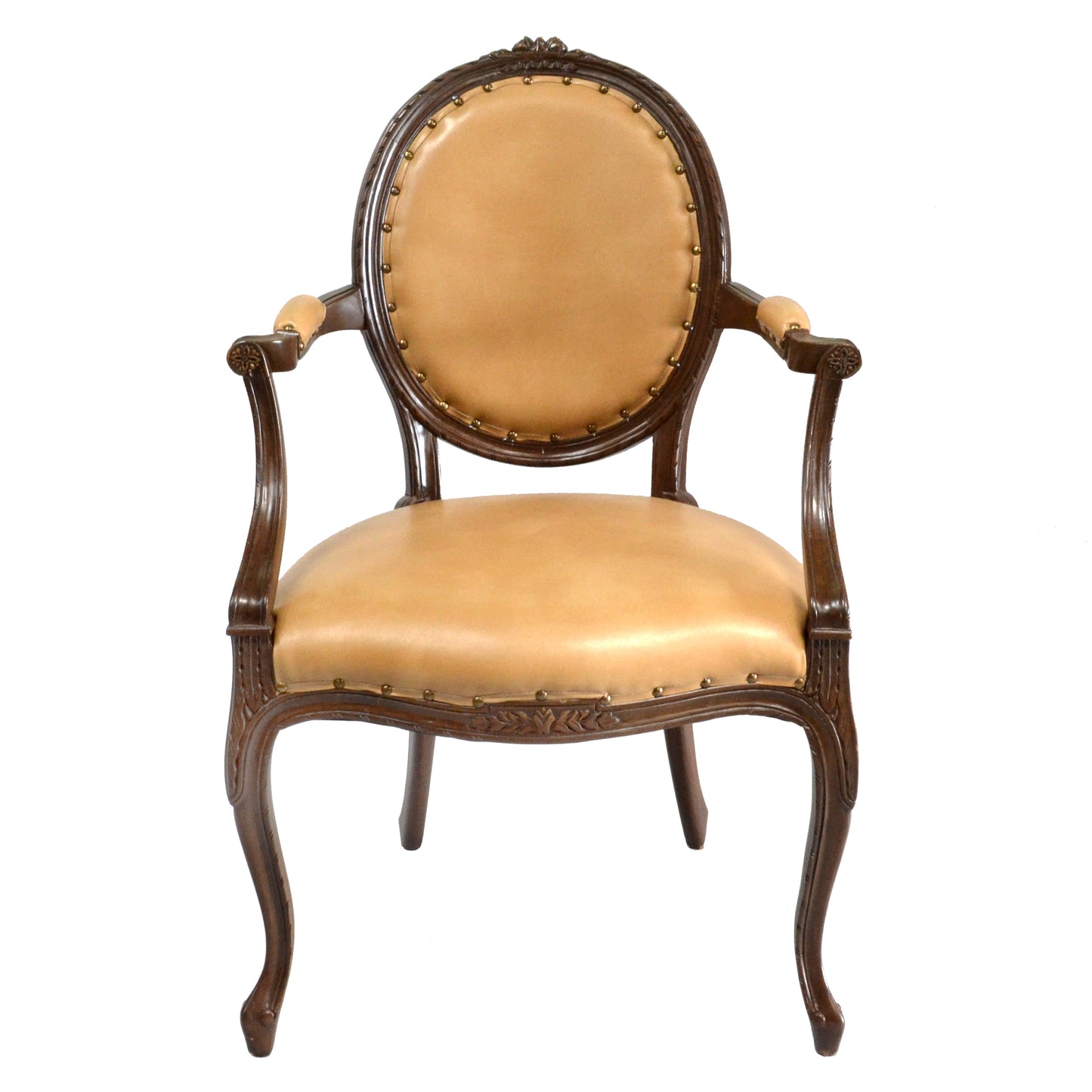 Louis XV Simple Accent Arm Chair