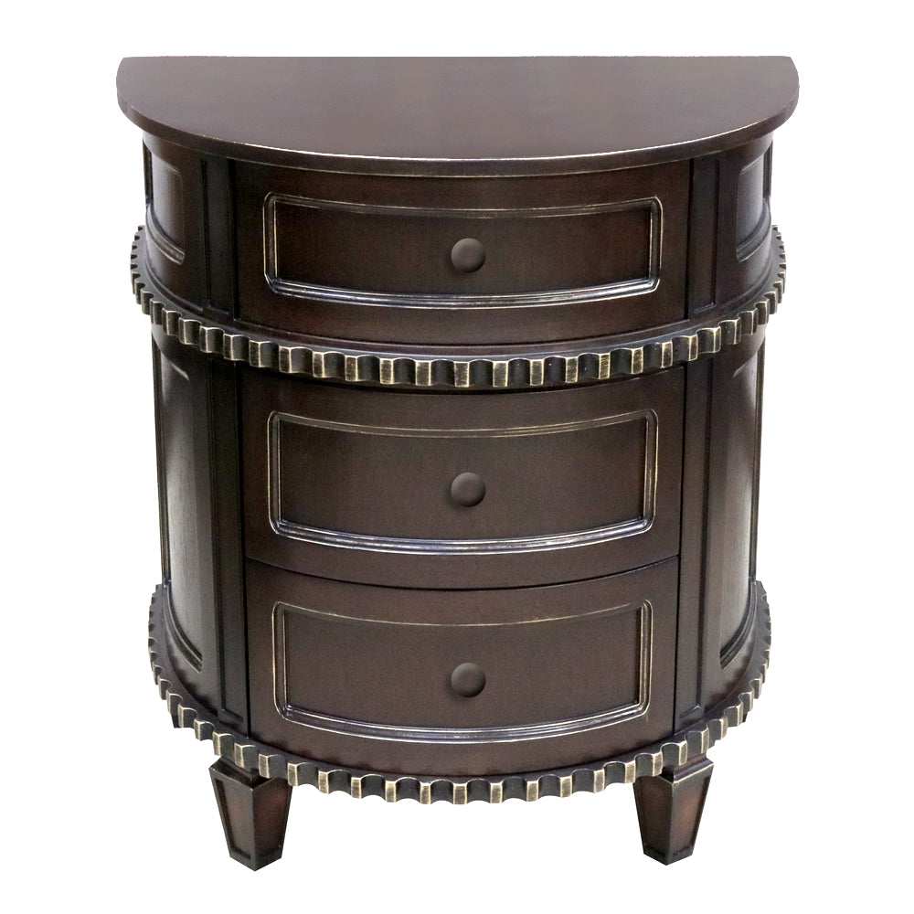 Louis XV Transitional Bombay Chest Nightstand