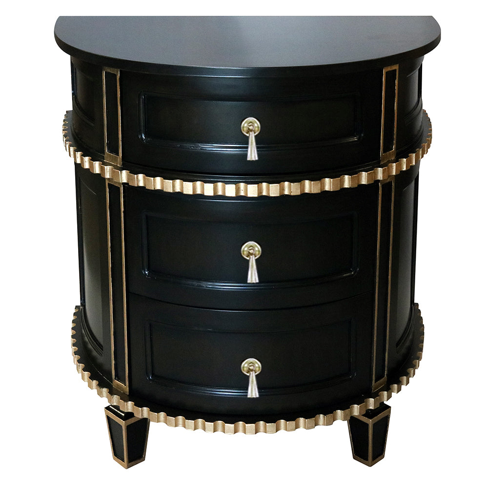 Louis XV Transitional Bombay Chest Nightstand