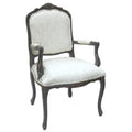 Louis XV Vintage Arm Chair With Motif Furniture