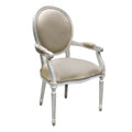Louis XVI Accent Arm Dining Chair