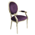 Louis XVI Accent Arm Dining Chair