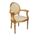 Louis XVI Accent Arm Dining Chair
