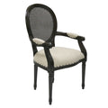 Louis XVI Accent Arm Dining Chair