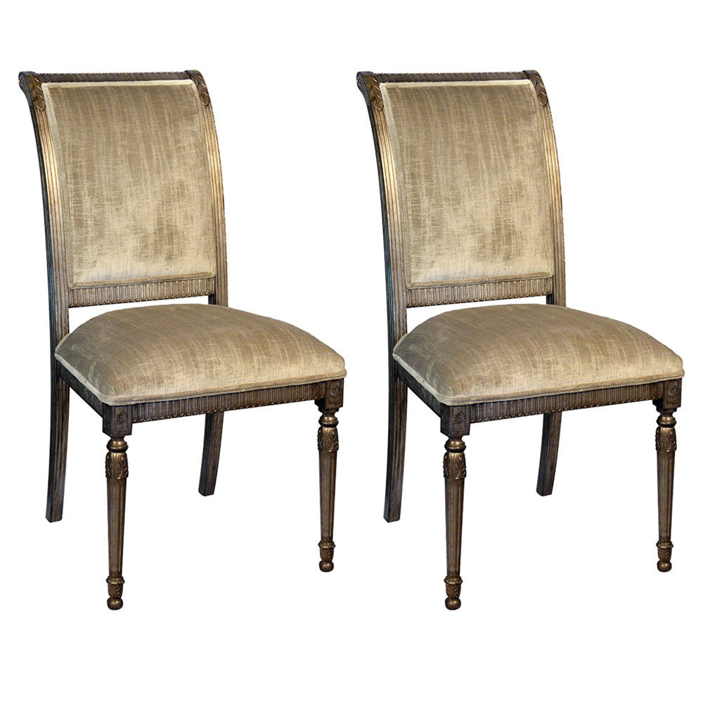 Louis XVI with Rectangular Back Dining Chair