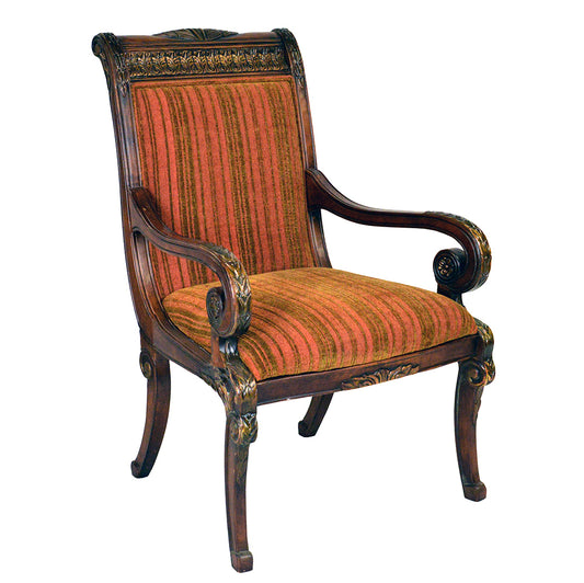 Louis XVII Carved Arm Chair
