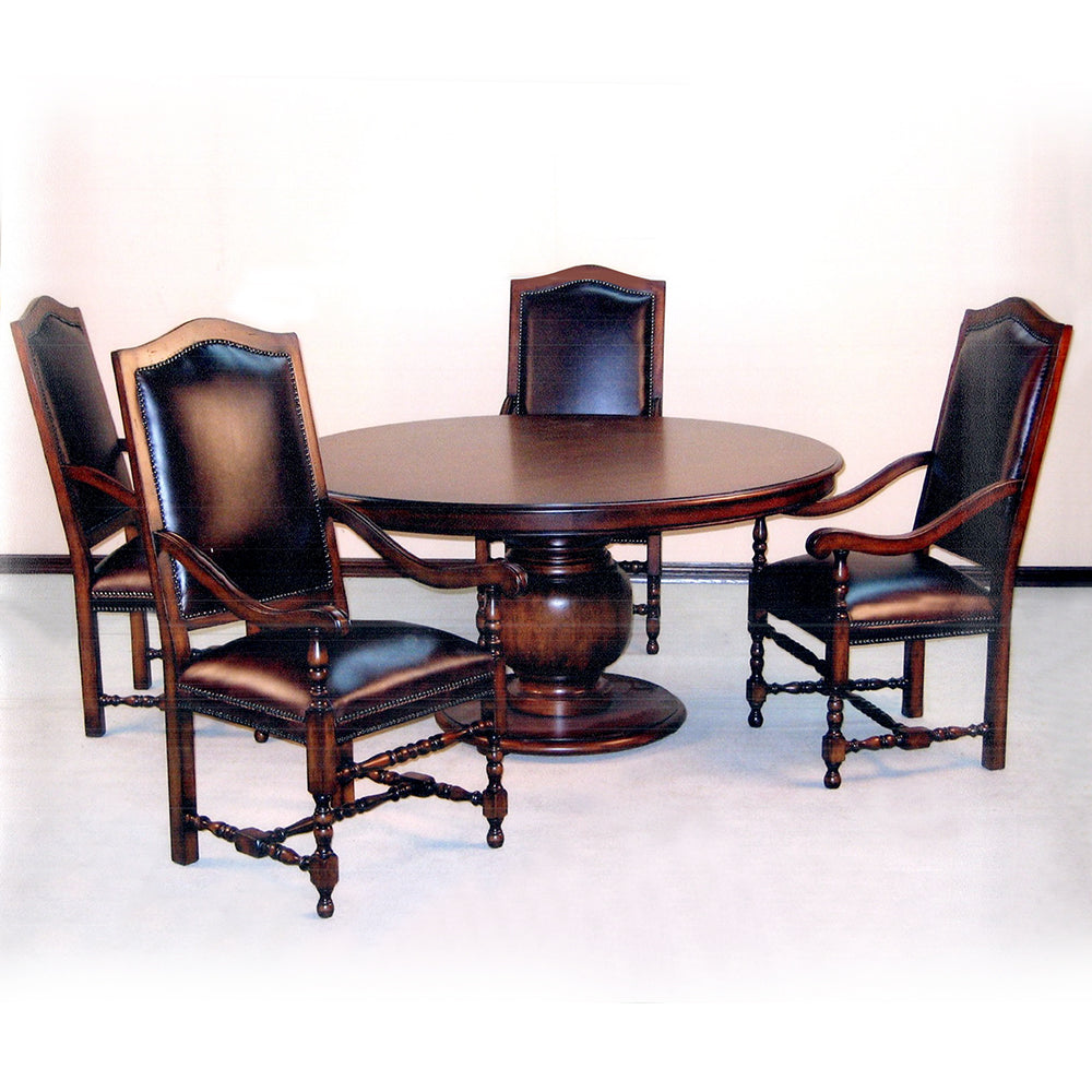 Italian Louis XVIII 5 Piece Traditional Dining Set
