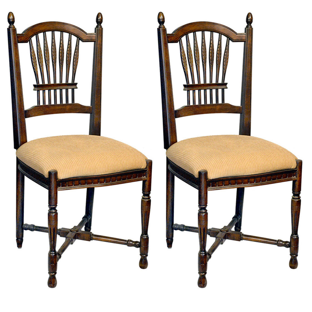 Mimi Country French Wheat Back Side Chair